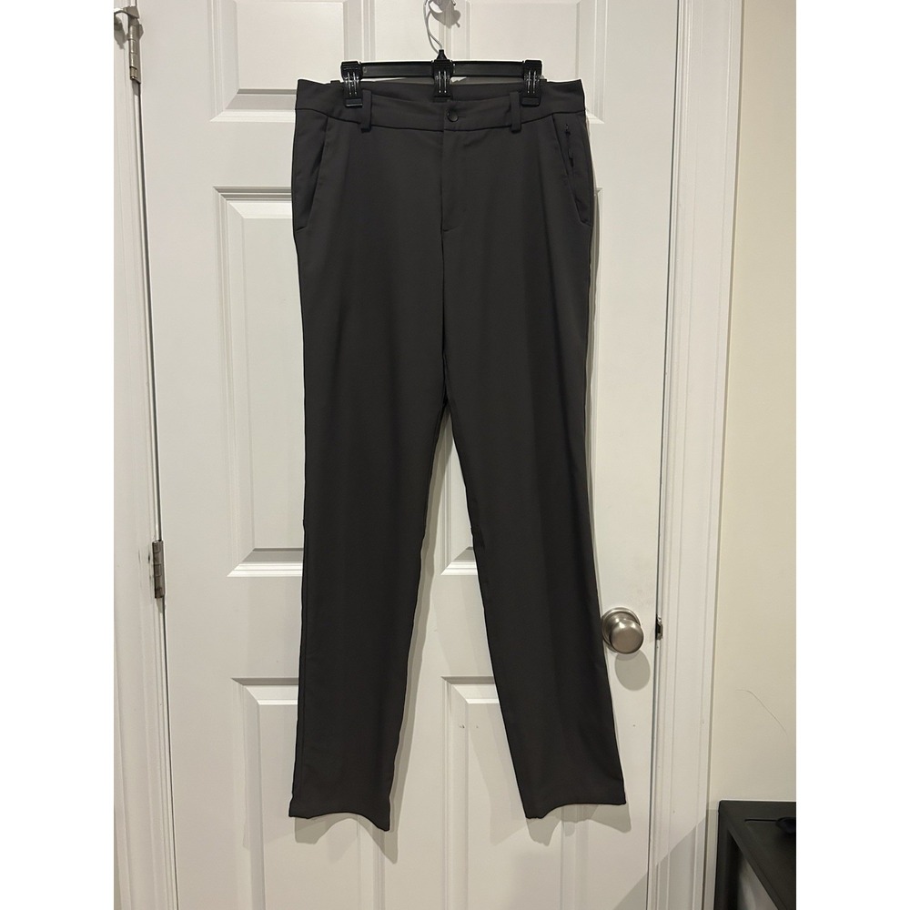 Lululemon Commission Pant Mens 34 x 34 (Fits 32x36) Charcoal Gray Performance